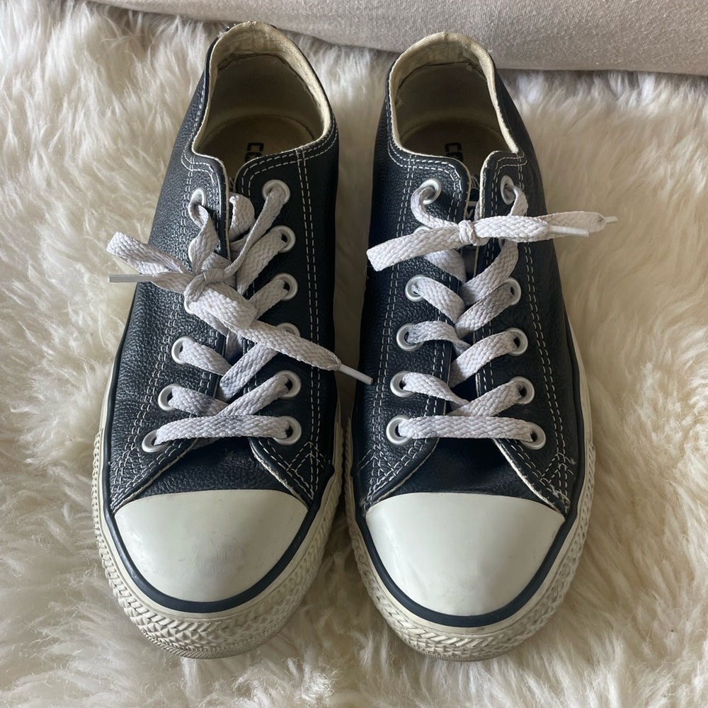 Converse leather sneakers